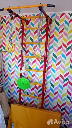 Детская шведская стенка бу