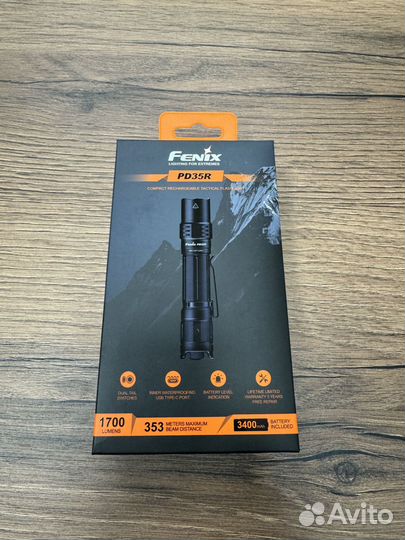 Фонарь ручной Fenix PD35R