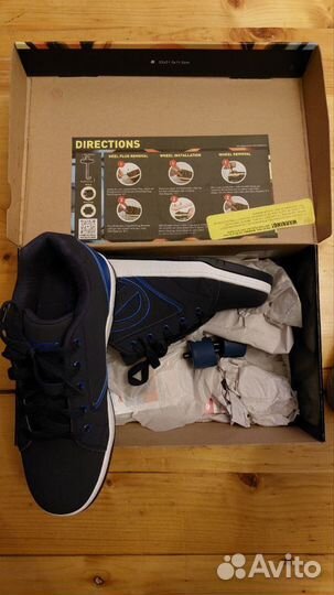 Кроссовки с роликами Heelys