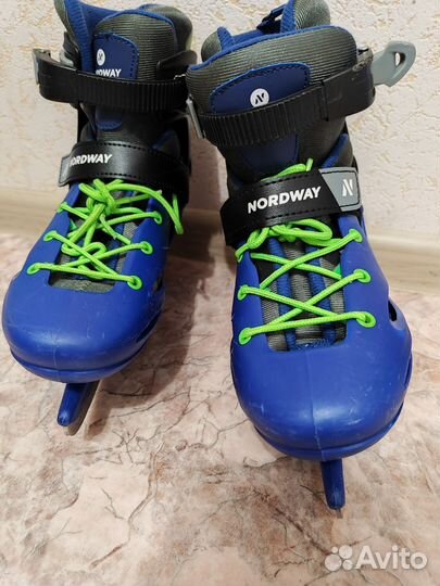 Коньки 34, 35, 36, 37. Коньки раздвижные