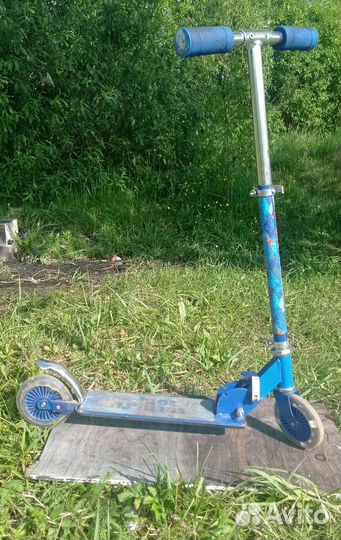 Самокат двухколесный складной