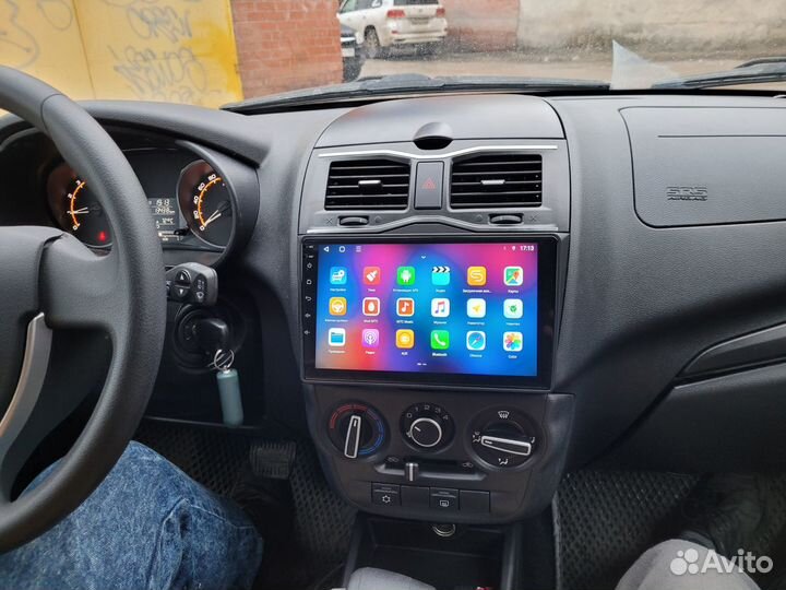 Android магнитола 9 для LADA Granta FL, есть Teyes