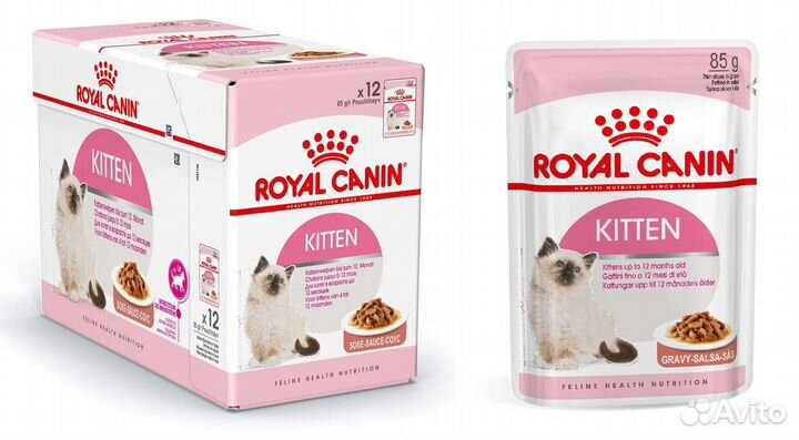Влажный корм Royal canin + бесплатная доставка