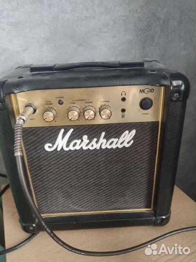 Комплект электрогитара + комбо усилитель