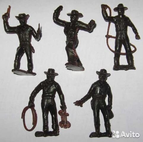 Солдатики Ковбои - Индейцы - Викинги - Пираты