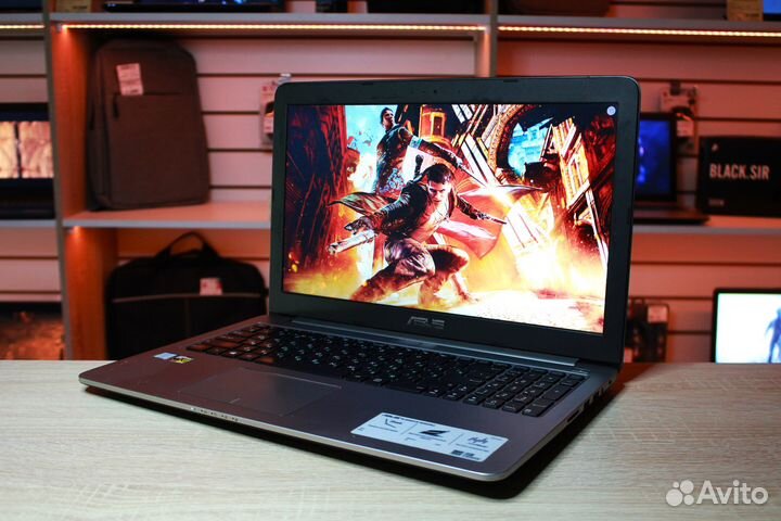 Ноутбук Asus с игровой видеокартой GTX