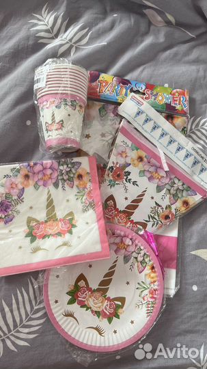 Новый набор одноразовой посуды