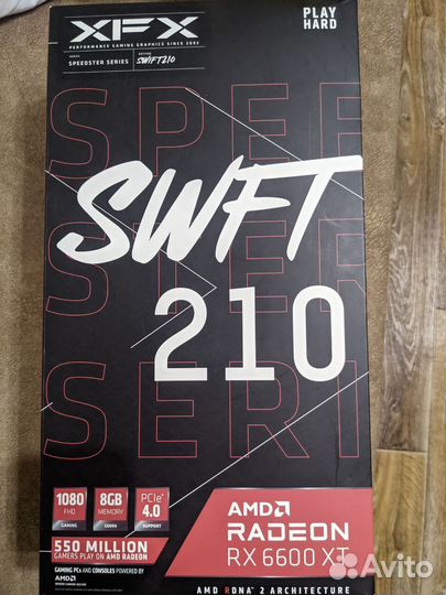 Видеокарта AMD Radeon RX 6600 XT