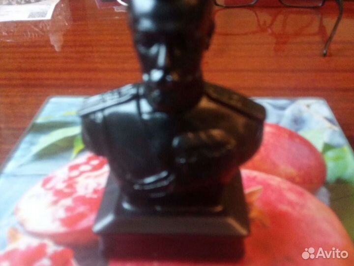 Бюст Николай 2 чугун