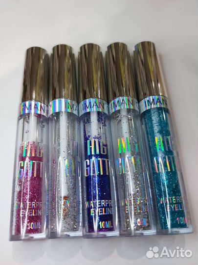 Подводка для глаз блестящие и консилер