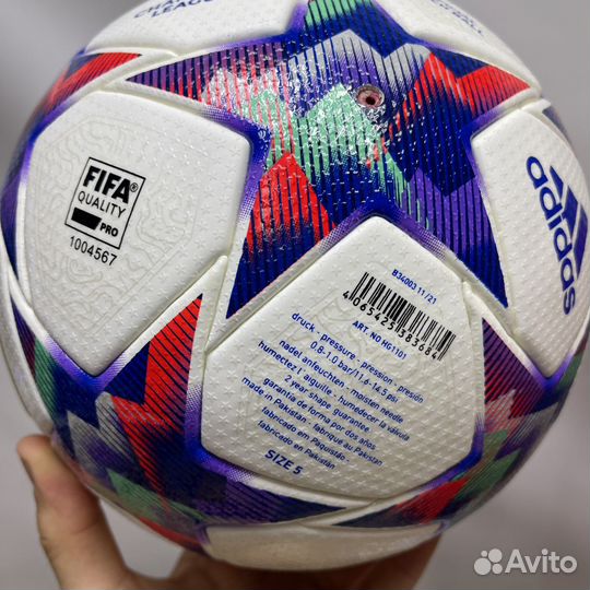 Проф. футбольный мяч Adidas Финал Турин 2022
