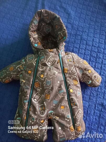 Комбинезон осень зима новый размер 58, 62,68