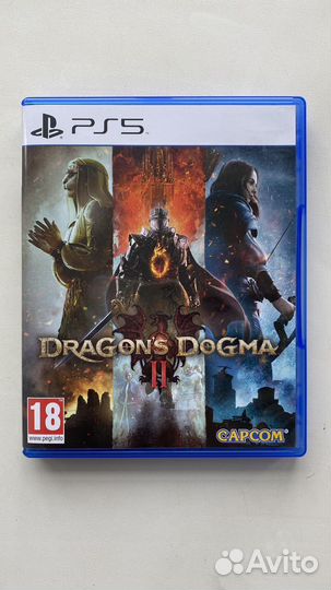 Dragons Dogma 2 ps5 диск