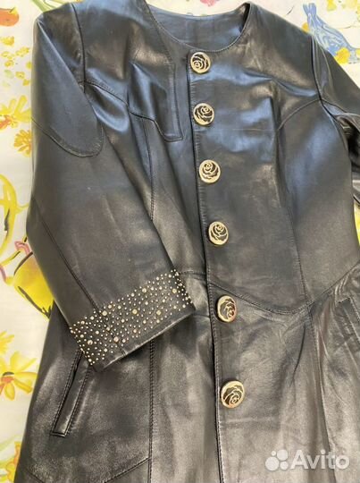 Кожаная куртка новая
