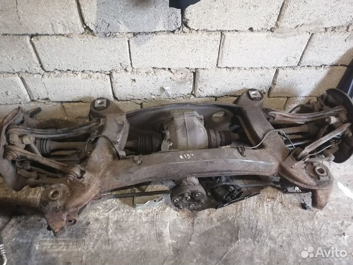 Задняя подвеска mercedes w203