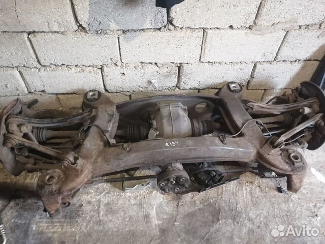 Задняя подвеска mercedes w203