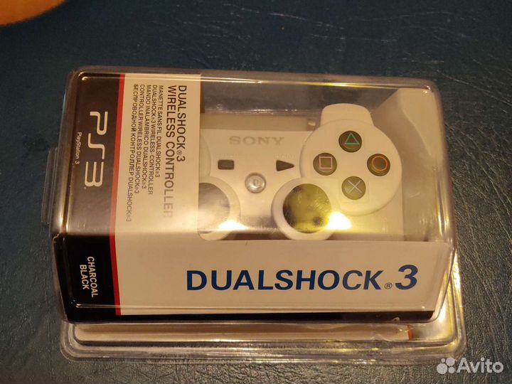 Джойстик PS3 белый геймпад Dualshock 3, доставка