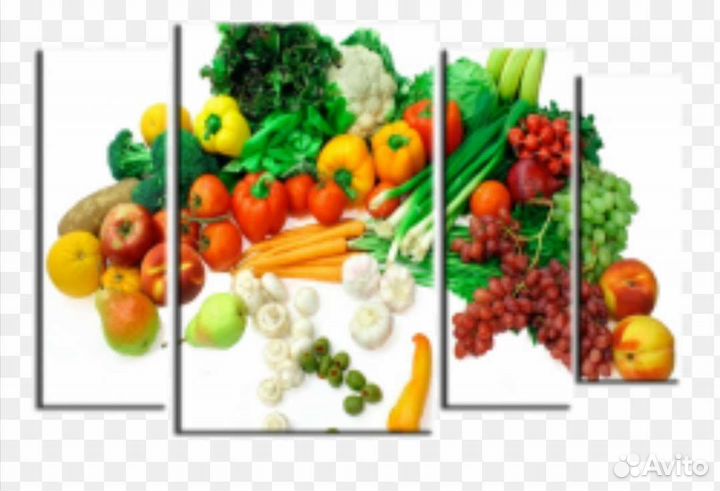 Овощи и фрукты, зелень