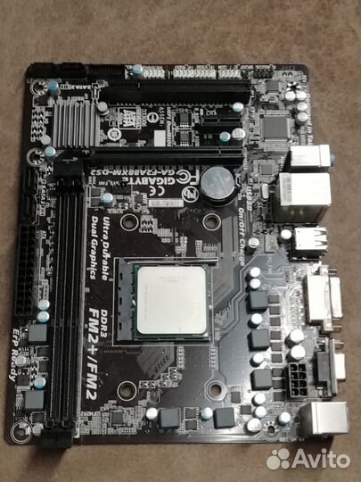 Комплект мать проц