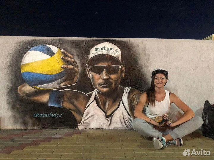 Роспись стен граффити оформление услуги художника