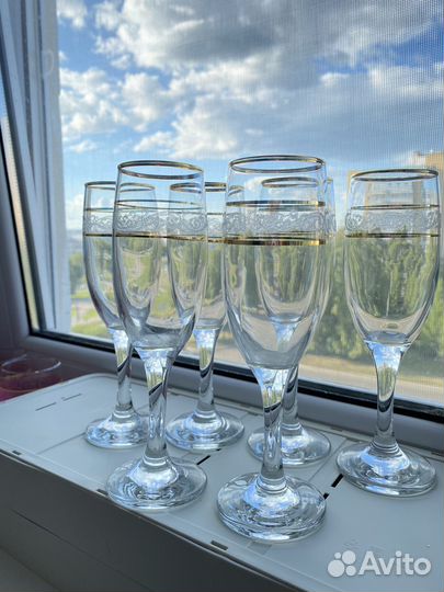 Бокалы 2 набора
