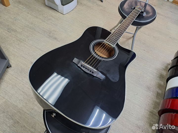 Гитара электроакустическая с подключением дредноут