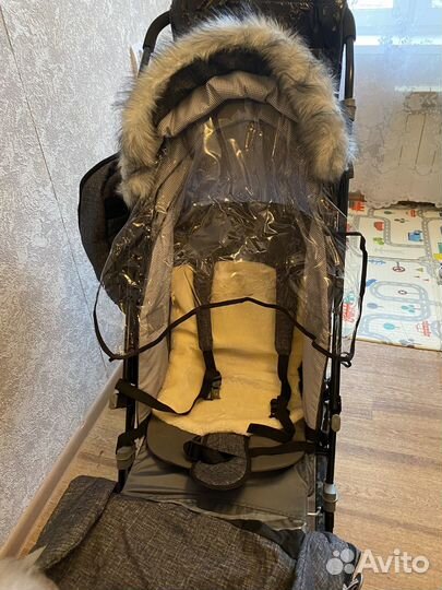 Детские санки коляска