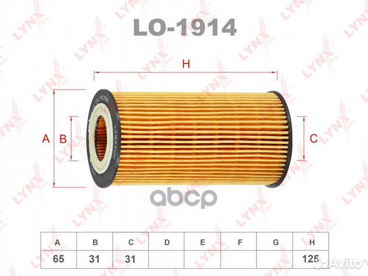 Фильтр масляный volvo C30/S40/S60/S80/XC70/XC90