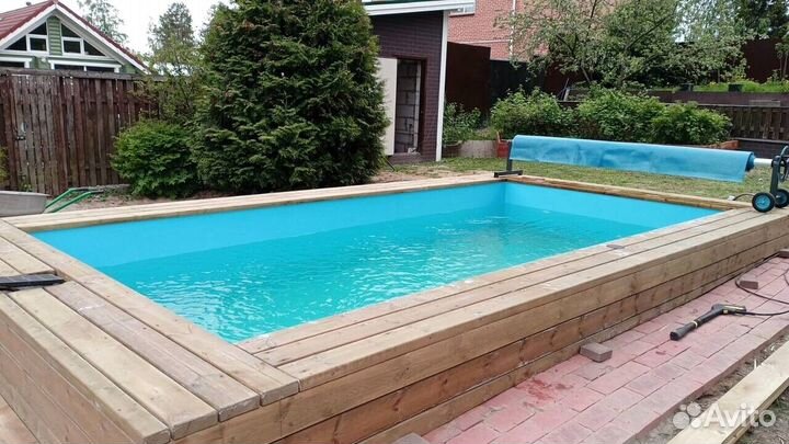 Бассейн пластиковый 5,7х2,8