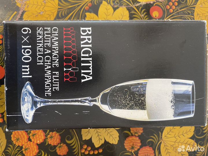 Бокалы для шампанского Богемия