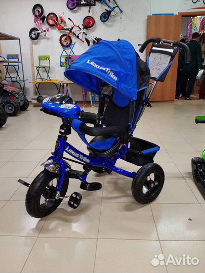 Велосипед lexus trike надув. колёса 12