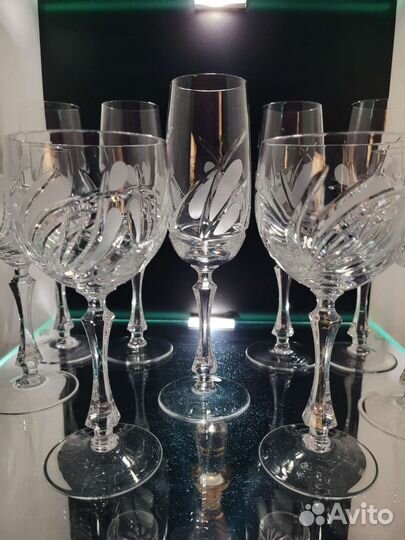 Хрустальные фужеры