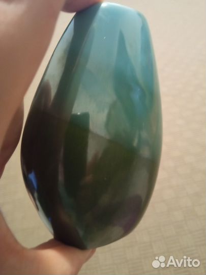 Мини - вазочка, керамика, глазурь