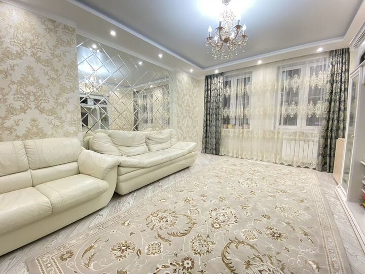 3-к. квартира, 93,3 м², 2/22 эт.