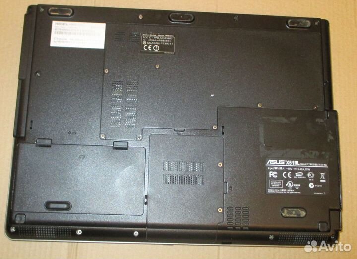 Asus x51rl Core T5550/2гб/ssd 256гб