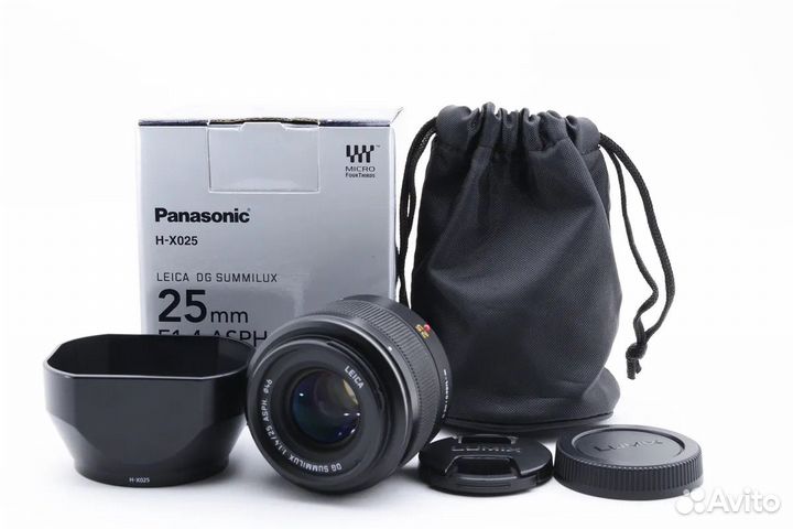 Объектив Panasonic Leica DG Summilux 25mm f/1.4