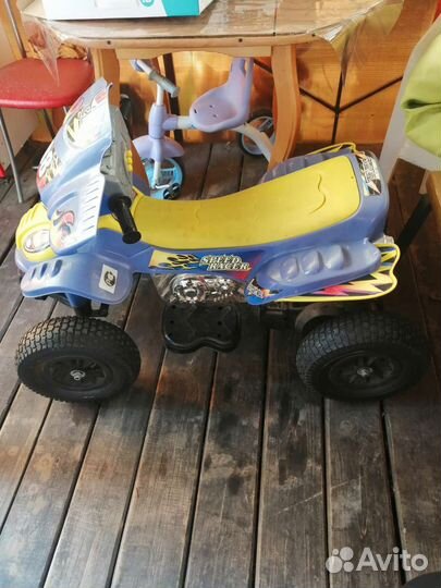 Детский квадроцикл на аккумуляторе бу