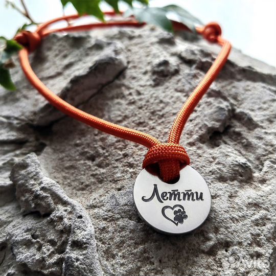 Адресник для собаки 