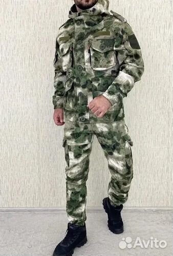 Костюм Горка тактический, рыболовный на флисе