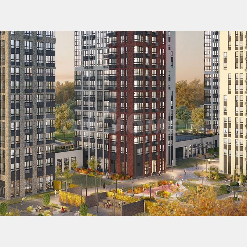 2-к. квартира, 51,3 м², 6/30 эт.