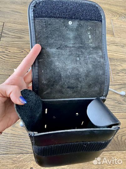 Байкерская сумка/ кожа