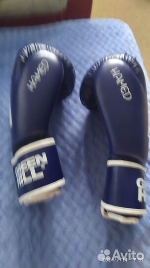 Перчатки green hill hamed 12 oz