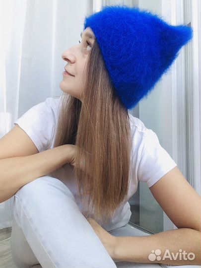 Шапка женская вязаная