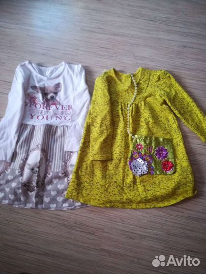 Детские вещи, на девочку 3,4.года почти новые и ес