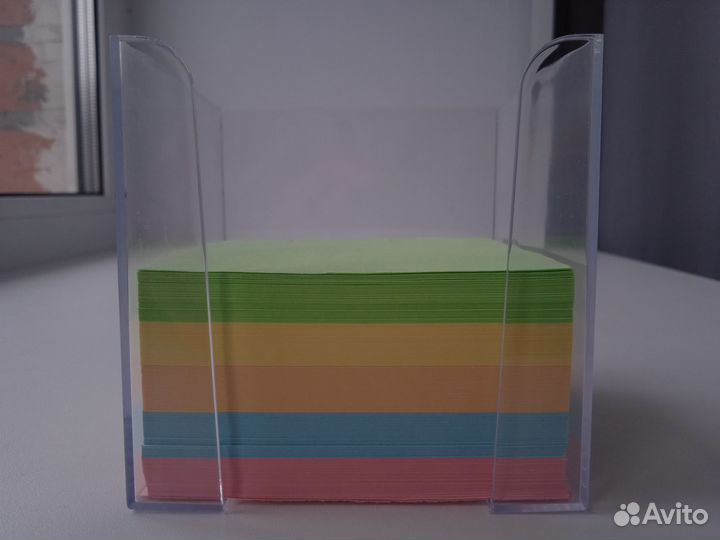 Подставка для бумажного блока + Бумага для заметок