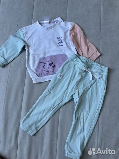 Спортивные костюмы для девочки zara baby go 86 92