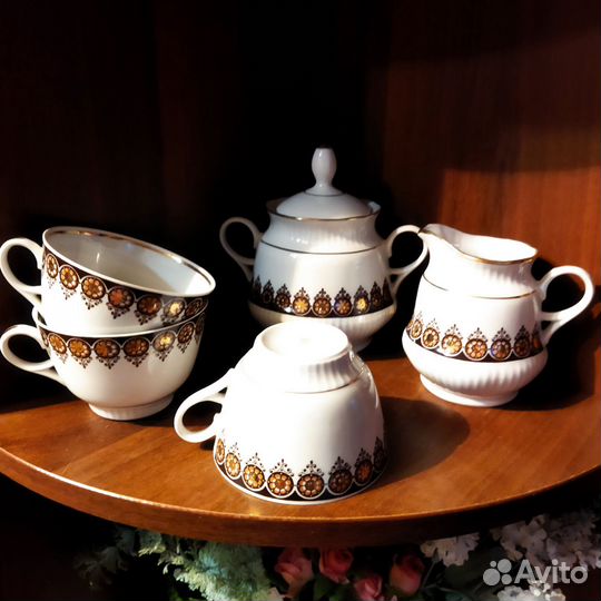 Сервиз чайный неполный Рига