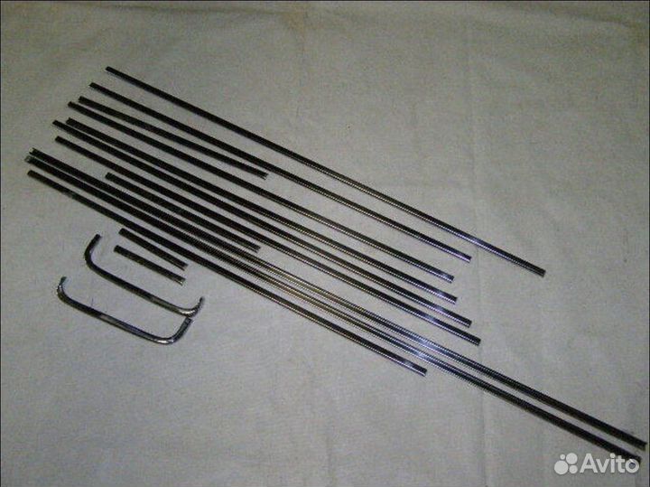 Молдинги ваз 2106 хром