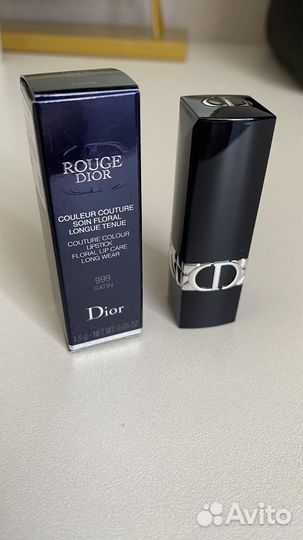 Миниатюра помады Dior 999