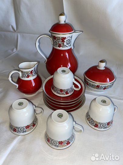 Кофейный сервиз гдр